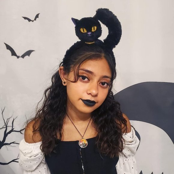Black Hocus‎ Pocus Binx the Cat Headband main image 8